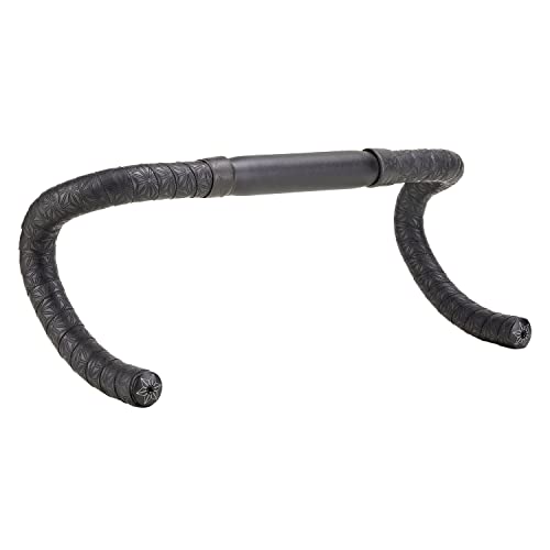 Supacaz Super Sticky Kush Black Gravel Bar Tape - Cycling Road Bike Handlebar Grip Tape Wrap