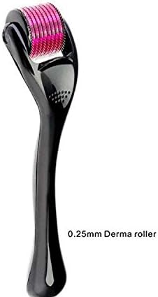 Skincareguys Derma Roller Cosmetic Needling Instrument For Face, 540 Titanium Micro Needle 0.25mm - Includes Free Storage Case