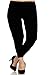 Basico Womens Plus Size Fashion Leggings (Black)