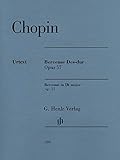 Chopin: Berceuse in D-flat Major, Op. 57 (English, German and French Edition) by 
