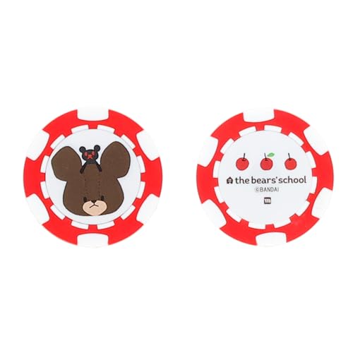 丸眞 ゴルフマーカー くまのがっこう ジャッキーコイン 初心者 キャラクター 4325000000
