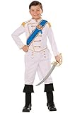 Forum Novelties Kids Happily Ever After Prince Costume, White, Large