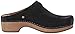 Dansko Women's Berry Clog, Black Burnished Nubuck 9.5-10 M US
