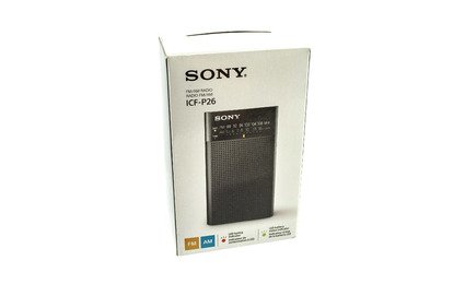 Sony ICFP26 Portable AM/FM Radio (Black) Sony ICFP26 Portable AM/FM Radio (Black)