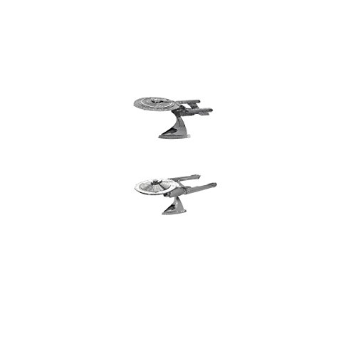 Metal Earth 3D Model Kits - Star Trek Set of 2 - USS Enterprise NCC-1701D & USS Enterprise NCC-1701