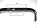 ALPHA MOTO Cafe Racer Ace Clubman Handlebar Bar 7/8
