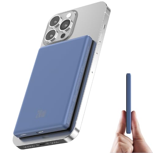 Ultra Slim iPhone Powerbank für Magsafe, Ntaanoo... en promo sur Amazon