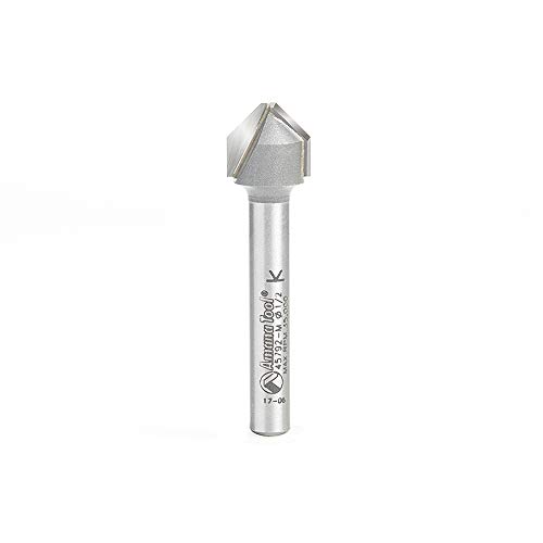 Amana Tool 45792-M V-Groove 90 Deg. Folding for Aluminum Composite Material (ACM) Panels Like Alucobond, Dibond