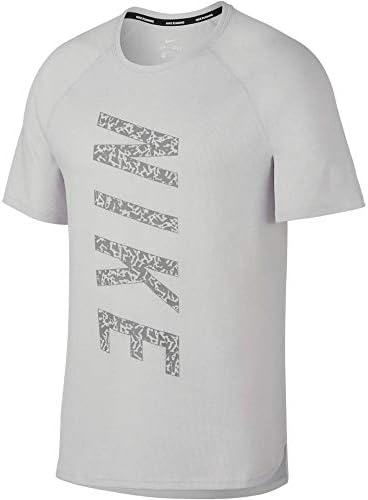 nike miler t shirt grey