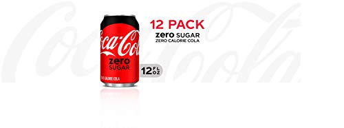 Coke Zero Sugar Diet Soda Soft Drink, 12 fl oz, 12 Pack