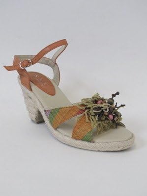 orange ladies shoes uk