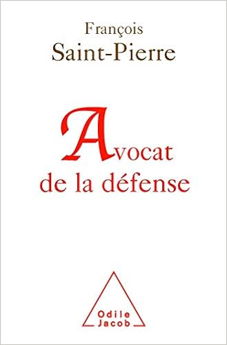 Avocat De La Defense Oj Sc Humaines French Edition Saint Pierre Francois 9782738123435 Amazon Com Books