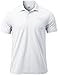 TM-MTK02-THW_Medium Tesla Men's Dri Flex Tech Polo Premium Active Fit Solid Top Shirt MTK02