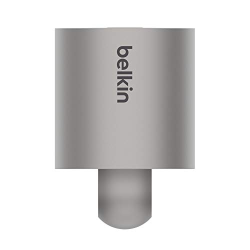 Belkin - Adaptador de candado de Seguridad para Mac Pro (Adaptador para Bloqueo de Seguridad, diseño en Tres Piezas de Acero Inoxidable)