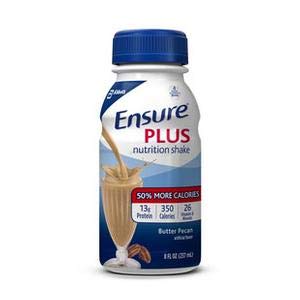 Ensure Plus Nutrition Shake, 8 fl oz, Butter Pecan 6 ea