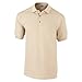 Gildan Mens Ultra Cotton Pique Polo Shirt (L) (Sand)