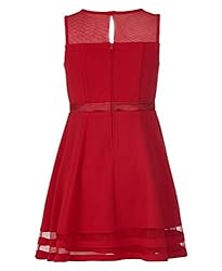 Calvin Klein Girls' Sleeveless Party Dress, Fit and