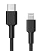 AUKEY USB C to Lightning Cable 3.6ft [Apple MFi Certified] iPhone Charger Cable Nylon Power Delivery Type C to iPhone Cable for iPhone 11/11 Pro/X iPad and Other Apple iOS Devices