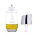 Ideal Olive Oil Sprayer Mister - Premium Air Pressure Only Clog-Free Cooking Oil Mist for Salads, Baking, Grilling, Air Fryers by The Fine Life - Chrome