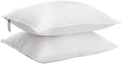 Premium Fiber Filled Bed Pillows For Sleeping, Pack of 2 , 