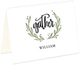Thanksgiving Place Cards, Friendsgiving Place Cards, Personalized Place Cards, Tented Cards, Name Cards, Escort Cards, Table Cards