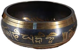 シンギングボール 高級品 チベット シングボウル 仏教 ヨガ 瞑想 セラピー 銅 宗教 Color Lwqjp サウンド Bronze ボウル 11 5 Cm