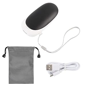 Oplaadbare handwarmers, CestMall elektrische handwarmer 5200 mAh Powerbank Herbruikbare handwarmers Dubbelzijdige…
