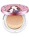 MIBA Ion Calcium Foundation Double Cushion. Apply mineral. Keeps clean makeup even after multiple coats. Includes 2 big size puffs (#23 Natural Skin)