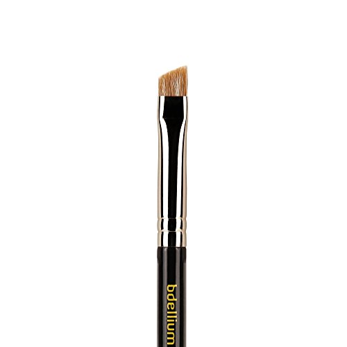 Bdellium Tools Maestro Series Bold Angled Brow Brush, Black