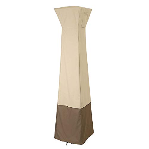 Gekufa Pyramid Torch Patio Heater Cover Heavy DutyÂ Waterproof Propane Cover, 21 x 21 x 90 Inch