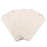 ALVABABY 5-Layers Diaper Inserts Rayon from&nbsp;Bamboo Liners/Super Water Absorbent for Cloth Diapers 6PCS 6FMB