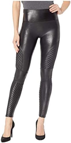 SPANX Faux Leather Moto Leggings Very 