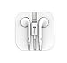 iTParts EarPods with Remote Control and 8 Pin Lightning Connector For iPhone 7 / 7 Plus / 6 / 6S / 5S / 5C / 5 - Wired Earbuds EarPods Headphones for iPhones, White