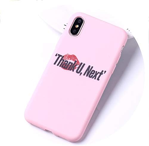Thank You Next Ariana Grande 7 Rings Soft Silicone Candy Case Coque for iPhone 6 6S 5S SE 8 8Plus X XR XS Max 7 7Plus 8Plus,for iPhone 7Plus,4