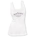 Jack Daniels Women's Daniel's White Old No. 7 Logo Tank Top White Medium