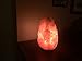 KHEWRA Hand Carved Natural Crystal Air Purifying Himalayan Salt Lamp on Wood Base with UL-Approved Cord and 15-Watt Light Bulb (9 to 10 inch, 8 to 12 lbs)