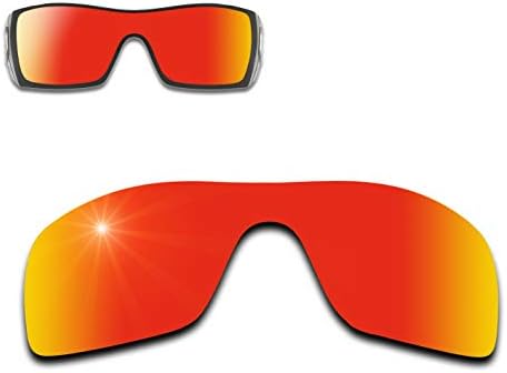 AHABAC Lenses Replacement for Oakley Batwolf Frame Varieties - Polarized & Anti-Reflective & Water repel