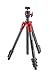 Manfrotto Compact Light Aluminum 4-Section Tripod Kit with Ball Head, Red (MKCOMPACTLT-RD)
