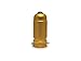 Bullet 02 - Mini Tactical LED - World's Smallest LED Flashlight Keychain Light (Brass)