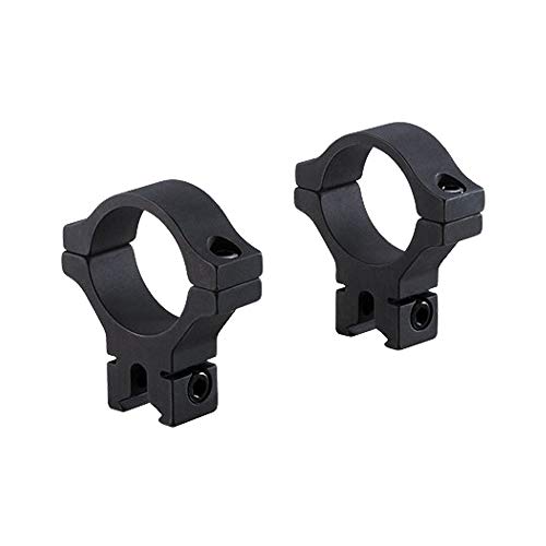 BKL 30mm Dia x 6in. Long Dovetail Rings, Black (BKL-300-MB)