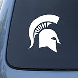 Michigan State Spartans - Car, Truck, Notebook, Vinyl Decal Sticker #2719 | Vinyl Color: White