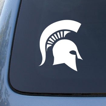 Michigan State Spartans - Car, Truck, Notebook, Vinyl Decal Sticker #2719 | Vinyl Color: White