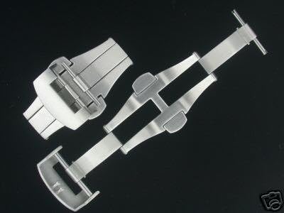 Deployment Clasp 24mm Strap Buckle Fit Panerai 44mm Brush