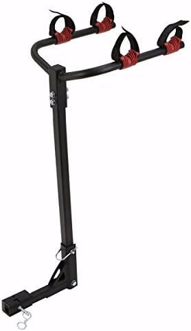 New 2 Bikes Auto Hitch Mount Bicycle Bike Rack Car SUV Truck Carrier Swing Away