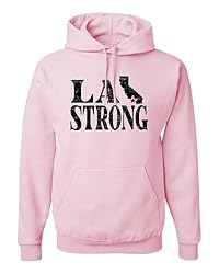 Go All Out X-Large Classic Pink Mens LA Strong Los