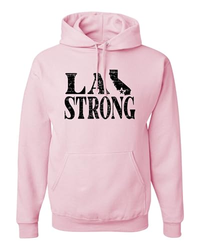 Go All Out X-Large Classic Pink Mens LA Strong Los