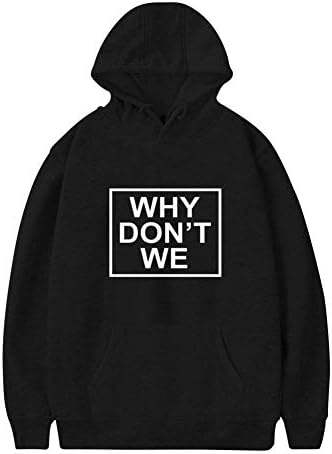 TshouiWE Why Dont Invitation We Men's Hoodies Sweatshirt Long Sleeve Pullover with Pocket