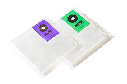 50x Vinyl Record Outer Sleeves, 7 Inch - Crystal Clear, Not Cloudy, No Wrinkles! The Best Protection for Your Collection! - Thumbnail 2