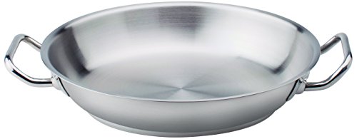 Pentole Agnelli Stainless Steel Omelette Pan, Diameter 36 Cm.
