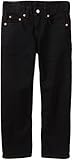 Levi's Big Boys' 550 Relaxed Fit Jean, Black Magic, 8 Slim